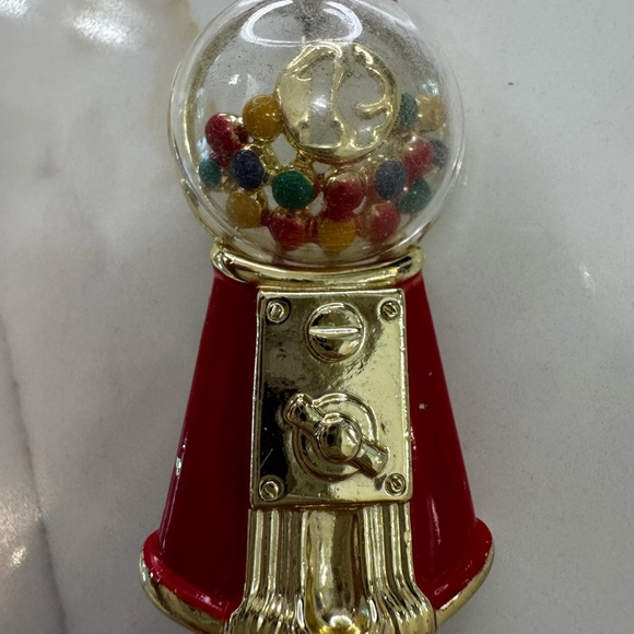 Vintage Signed AJC Gumball Machine Brooch – Whimsical Retro Collectible - Picture 1 of 3